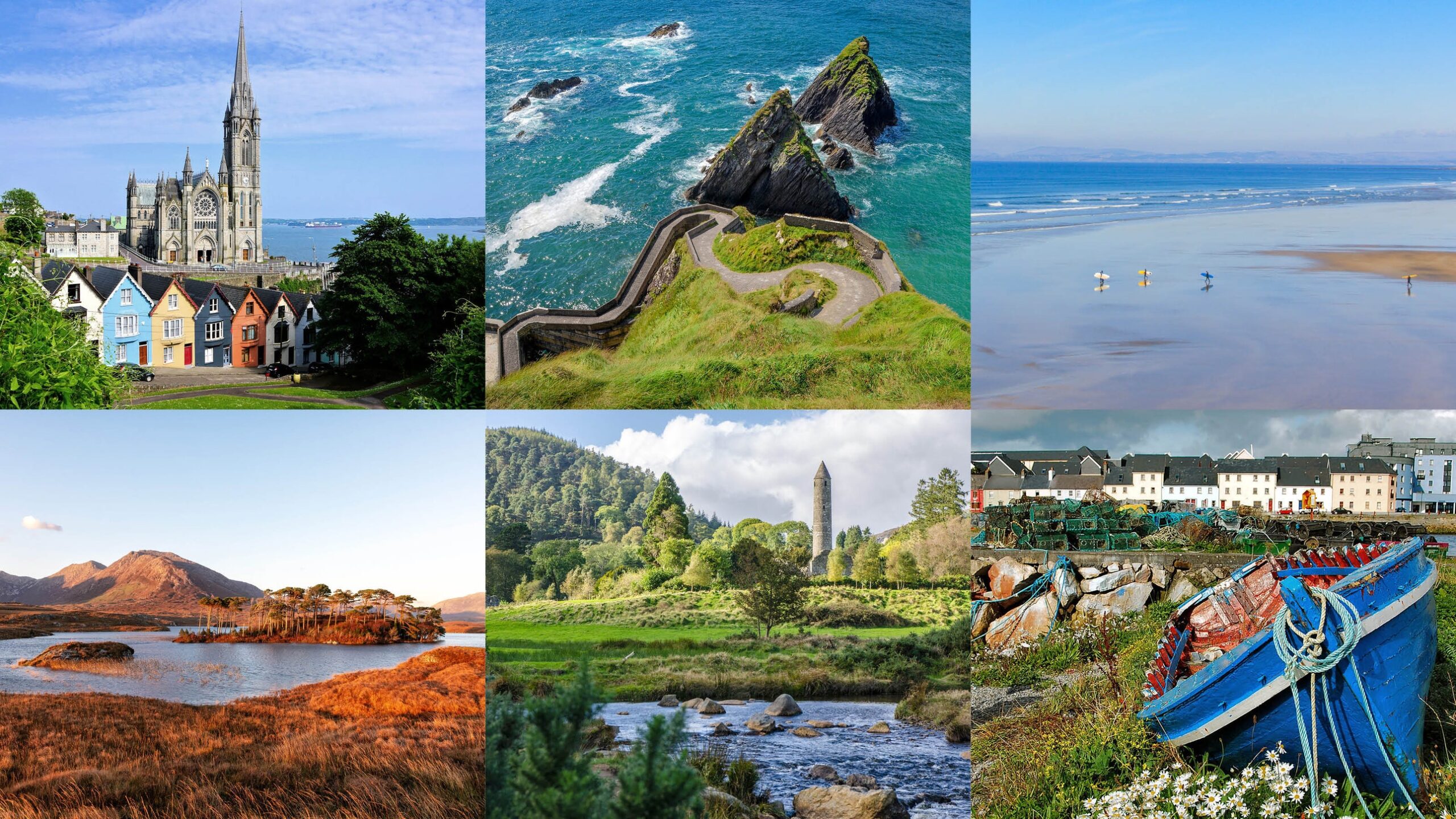 Top Tourist Spots in Ireland And Northern Ireland, Europe
